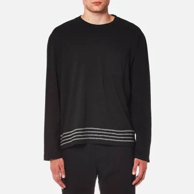 Our Legacy Men's Box Long Sleeve Top - Black Embroidered