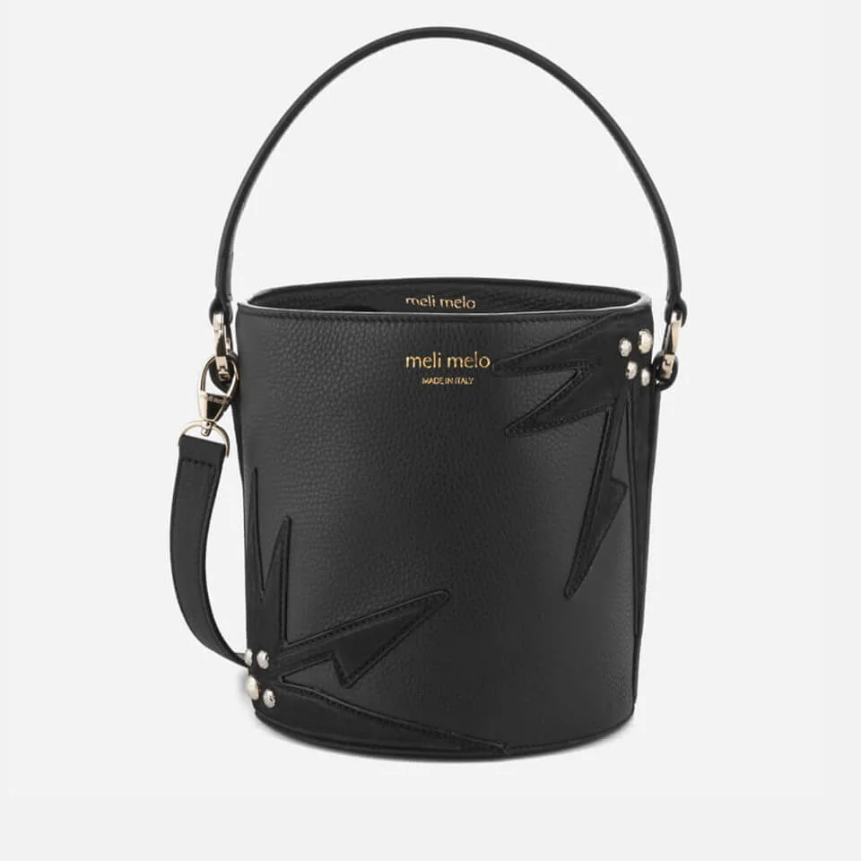 meli melo Women's Santina Mini Bucket Bag - Black/Wonderplant Image 1