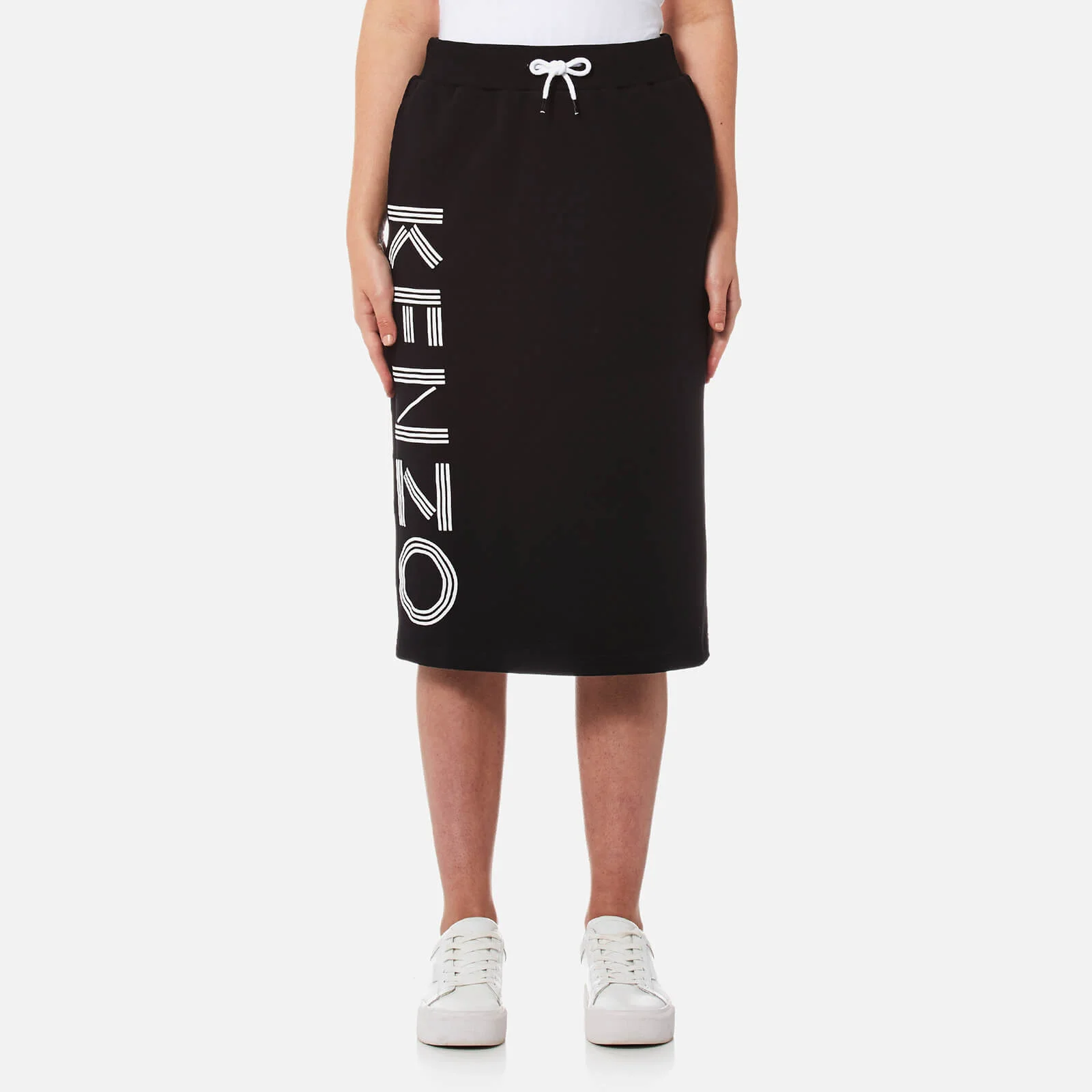 KENZO Women's Midi Jog Skirt - Black Image 1