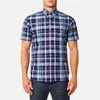 Polo Ralph Lauren Men's Short Sleeve Oxford Check Shirt - Navy - Image 1