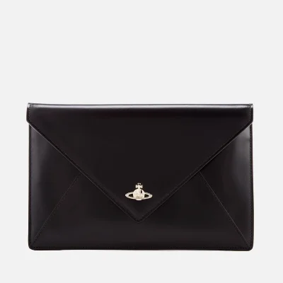 Vivienne Westwood Women's Private Envelope Clutch Bag - Black/Black