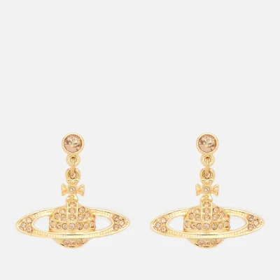 Vivienne Westwood Women's Mini Bas Relief Drop Earrings - Gold