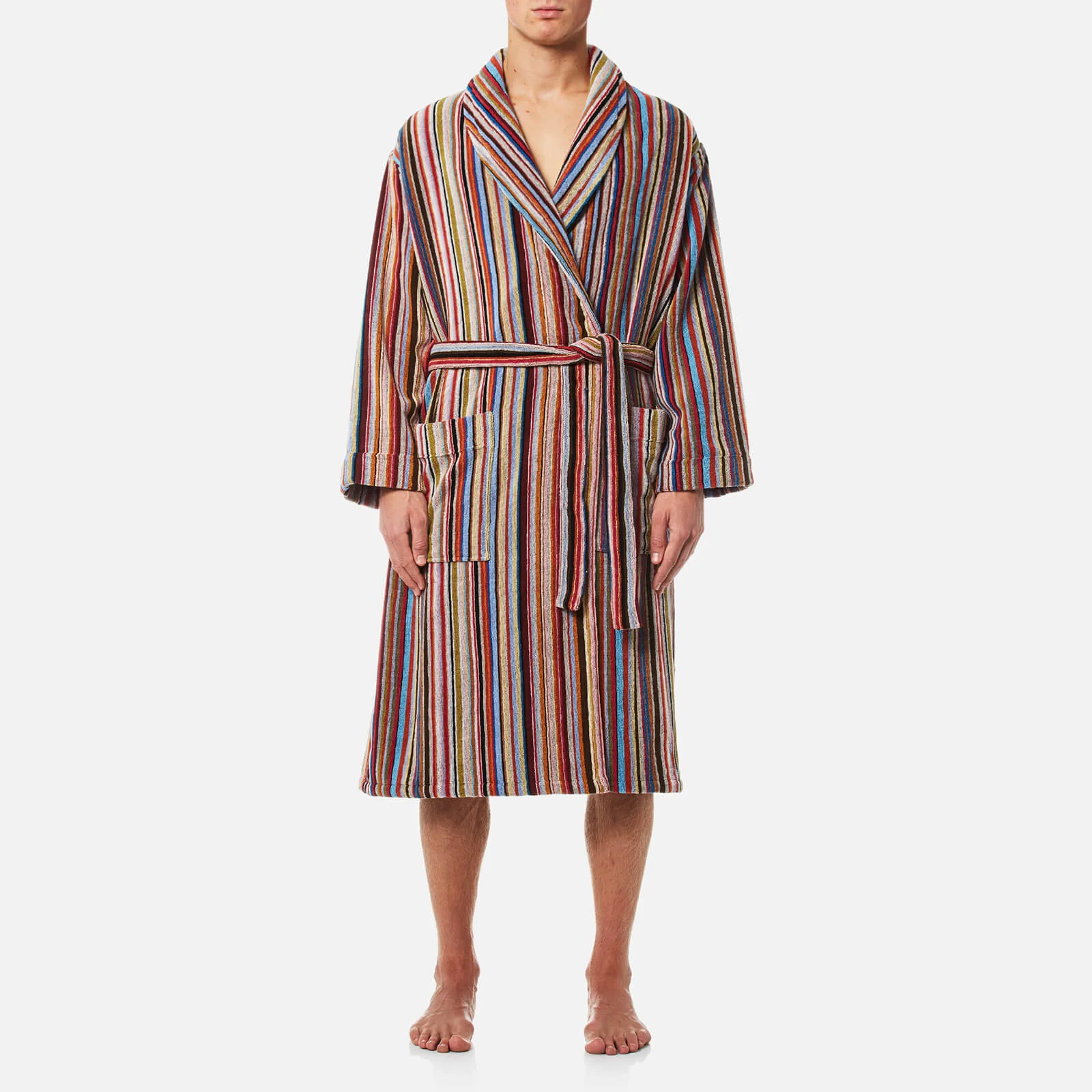 Paul Smith Men's Stripe Robe - Multi Image 1