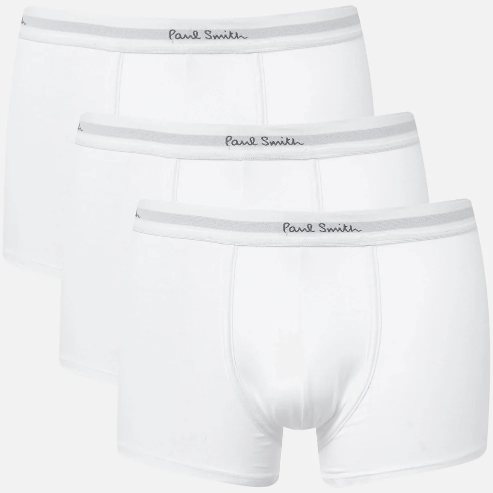 Paul Smith Men's 3 Pack Trunks - White Image 1