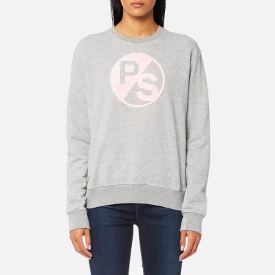 PS Paul Smith Women's PS Logo Sweatshirt - Grey