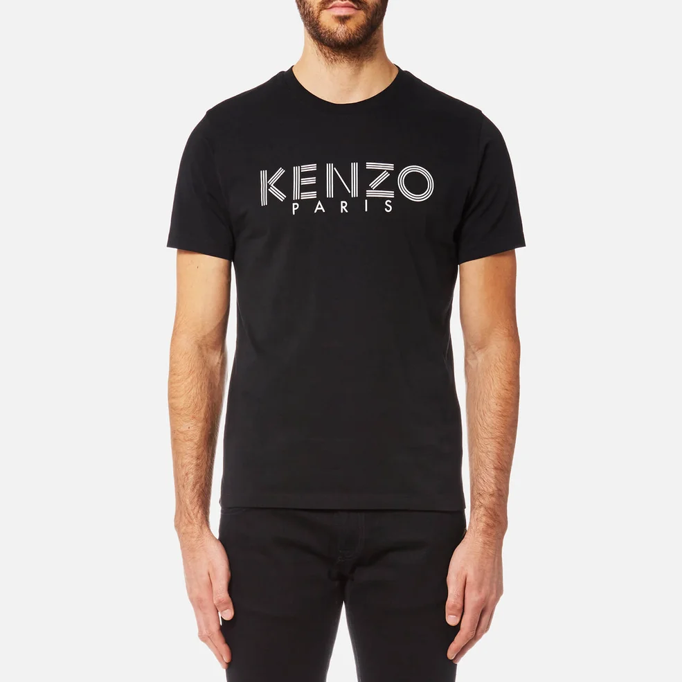 KENZO Men's KENZO Paris T-Shirt - Black Image 1