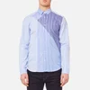 KENZO Men's Graphic Patchwork Shirt - Light Blue - Image 1