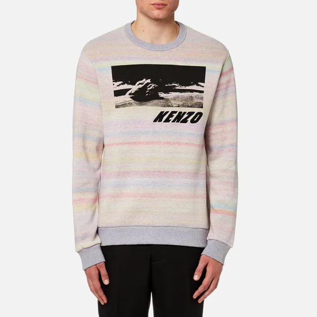 KENZO Men's Embroidered Classic Sweatshirt - Multi