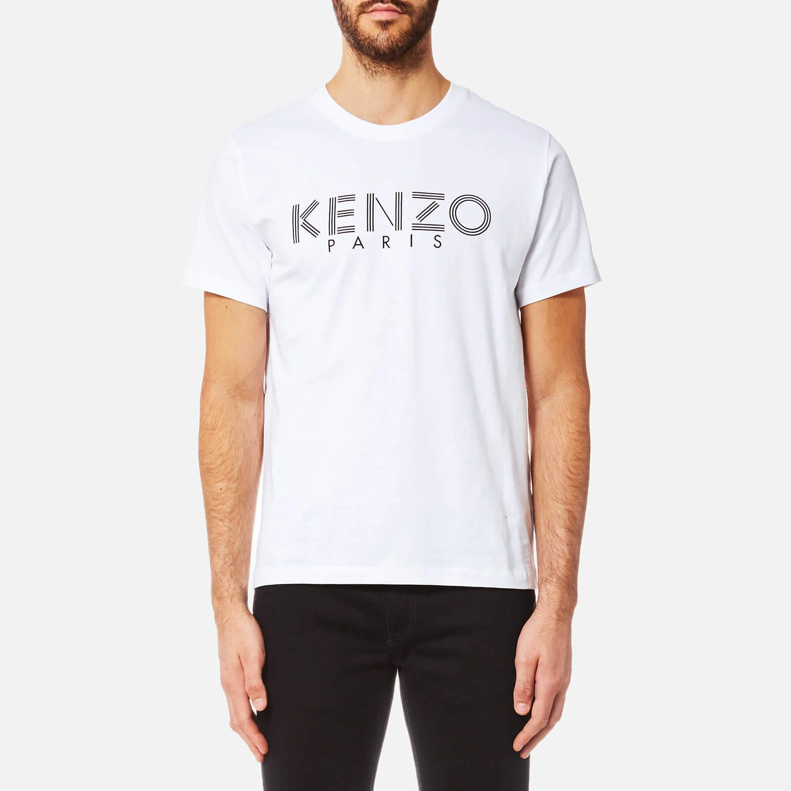 KENZO Men's KENZO Paris T-Shirt - White Image 1
