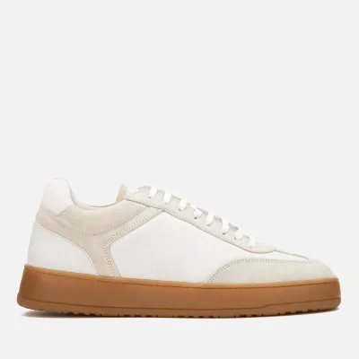 ETQ. Men's Low 5 Trainers - Army/Off White