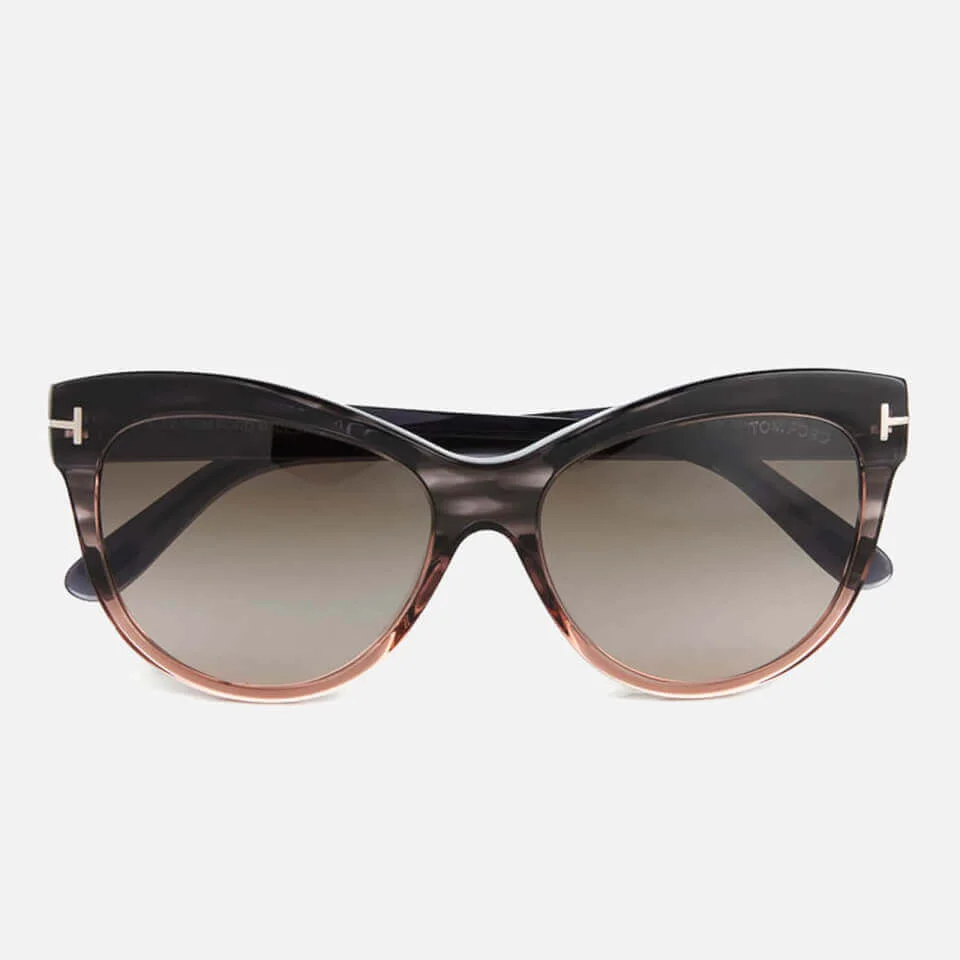 Tom Ford Women's Lily Sunglasses - Brown Image 1