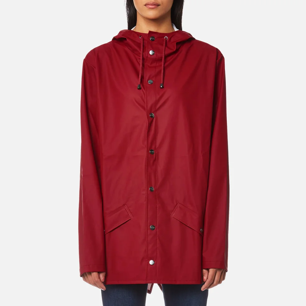 Rains Jacket - Scarlet Image 1