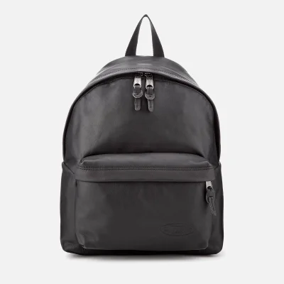 Eastpak Men's Leather Padded Pak'r Backpack - Black