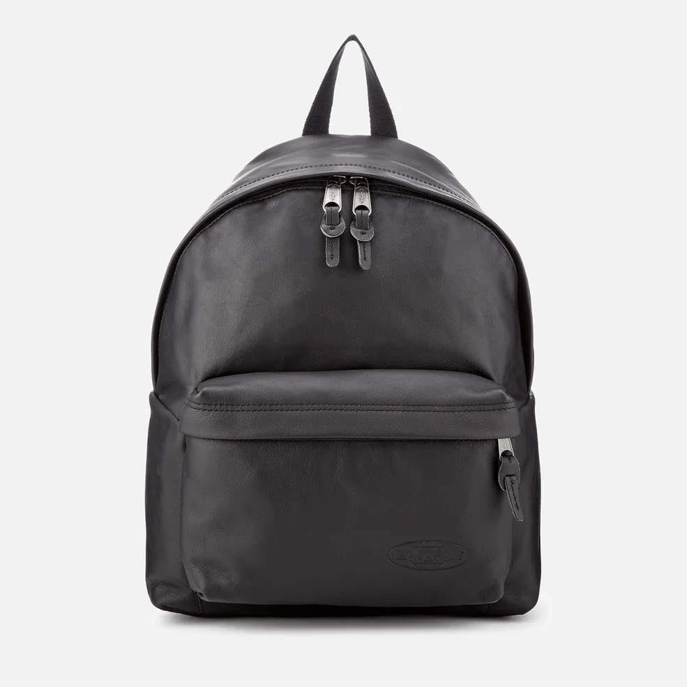 Eastpak Men's Leather Padded Pak'r Backpack - Black Image 1