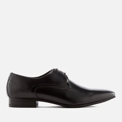 Hudson London Men's Leto Leather Derby Shoes - Black
