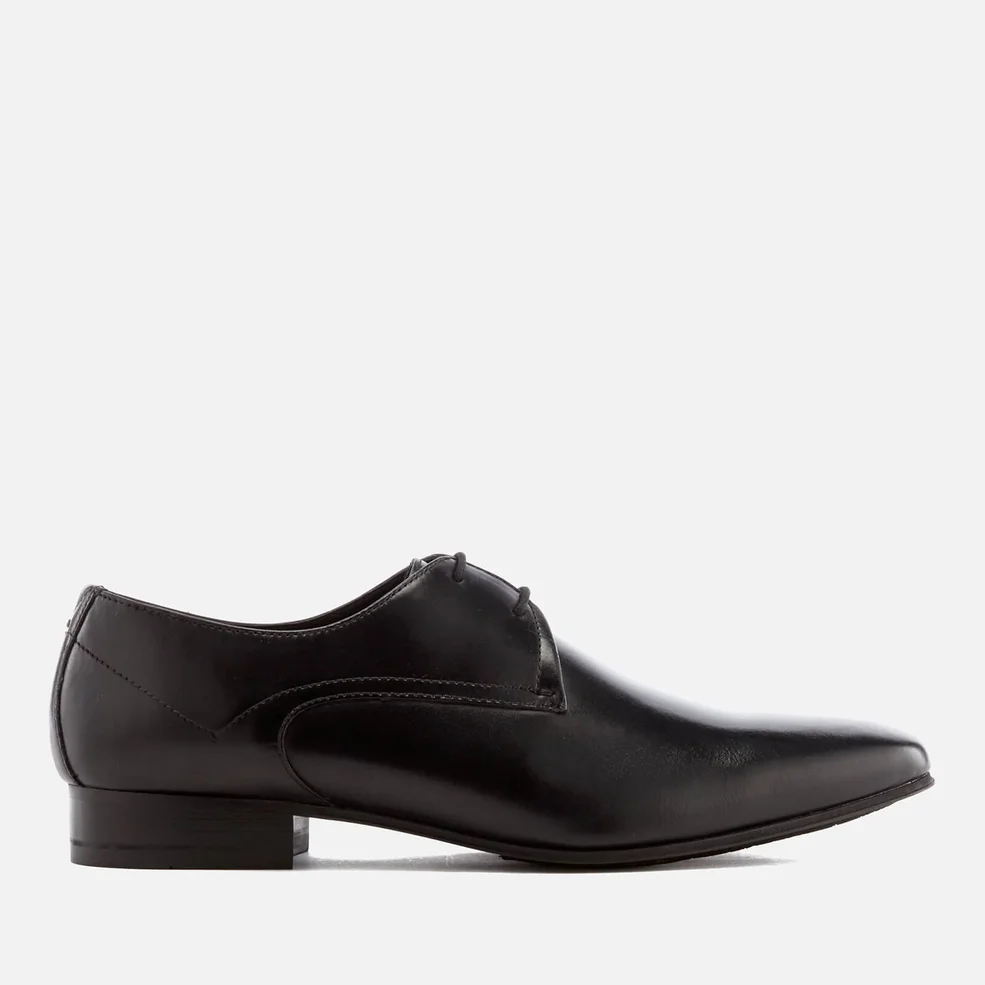 Hudson London Men's Leto Leather Derby Shoes - Black Image 1