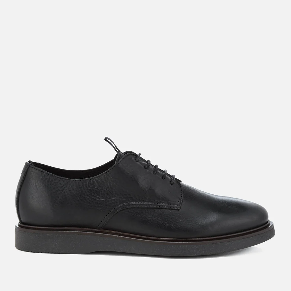Hudson London Men's Killick Leather Derby Shoes - Black Image 1