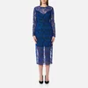Diane von Furstenberg Women's Tailored Midi Dress - Klein Blue - Image 1