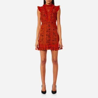 Three Floor Women's Sienna Dress - Rust Red/Grape