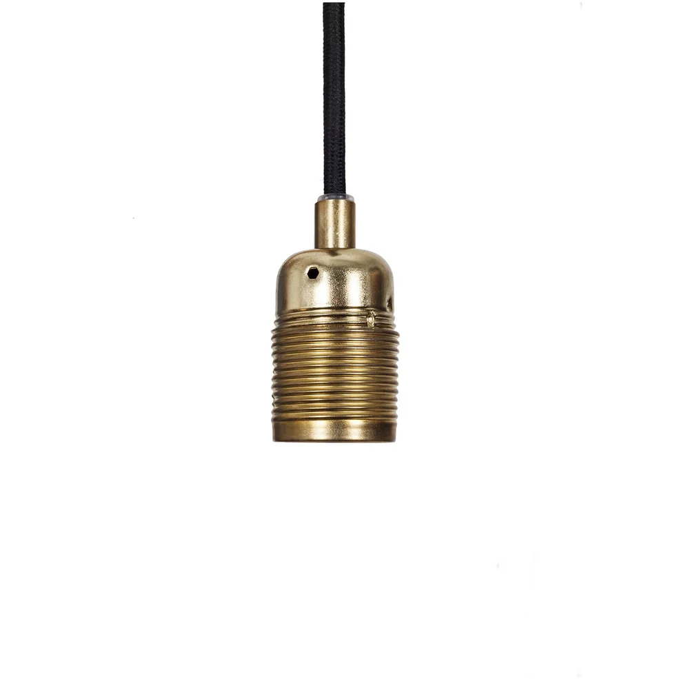 Frama E27 Pendant - Bronze - Black Cable Image 1