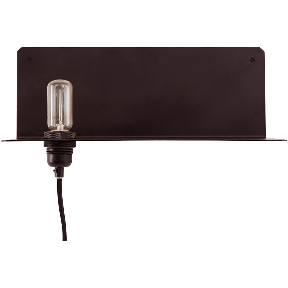 Frama 90° Wall Lamp and Shelf - Black Image 1