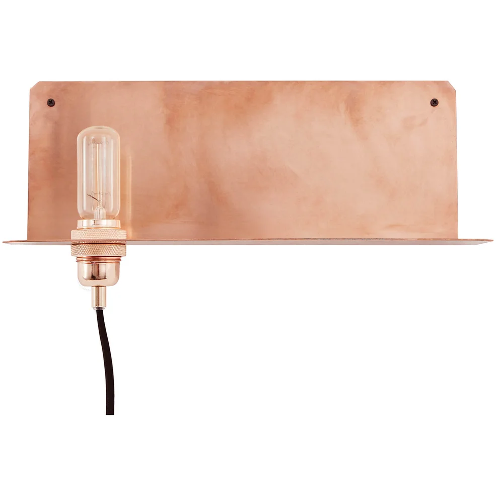 Frama 90° Wall Lamp and Shelf - Copper Image 1