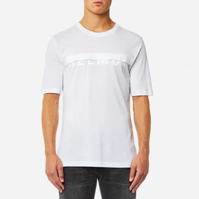 Helmut Lang Men's Half Logo T-Shirt - White