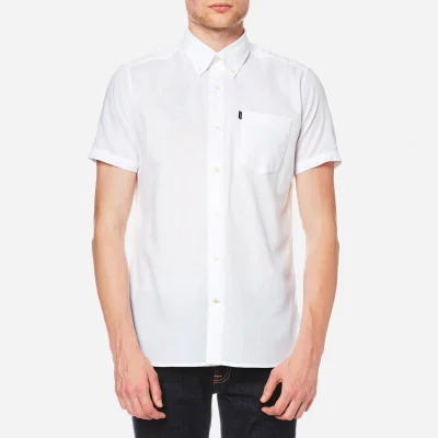 Barbour Men's Casey Short Sleeve Shirt - White