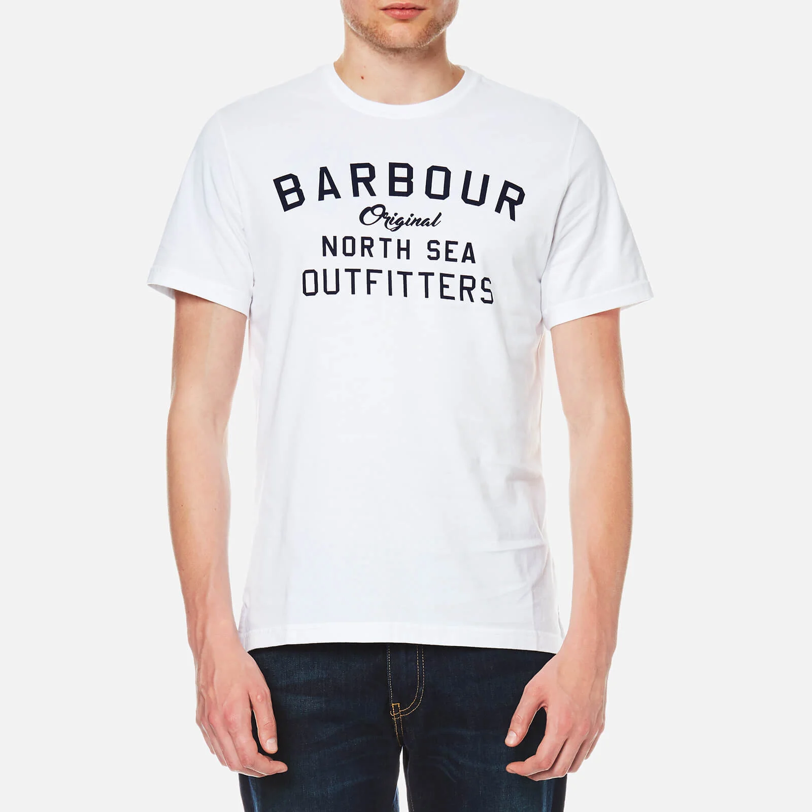Barbour Men's Barnstaple T-Shirt - White Image 1