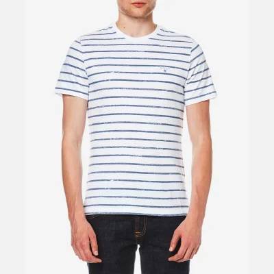 Barbour Men's Dalewood Stripe T-Shirt - White