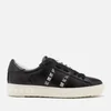 Ash Women's Party Leather Studded Cupsole Trainers - Black - Image 1