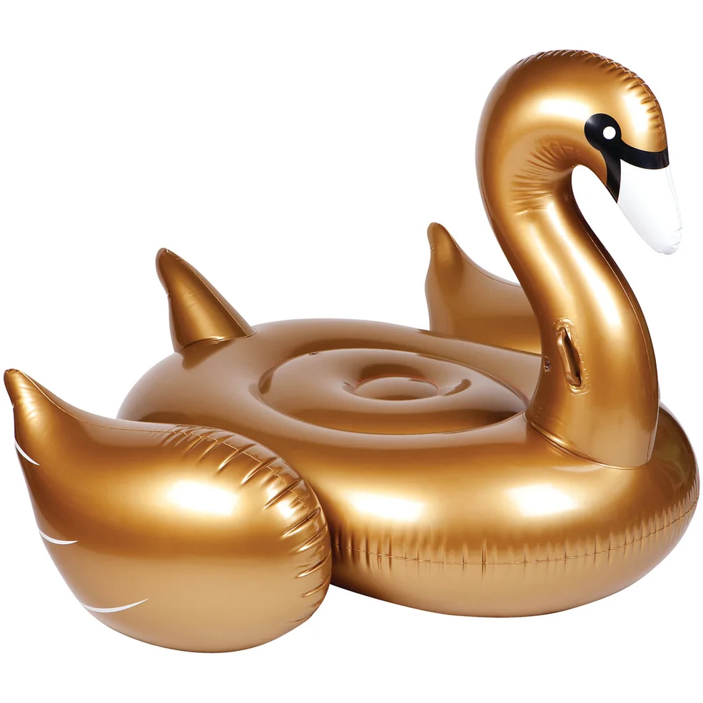 Sunnylife Luxe Swan Float - Gold Image 1