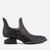 Alexander Wang Women's Kori Leather Studded Heeled Ankle Boots - Black - Image 1