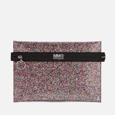 MM6 Maison Margiela Women's Glitter Clutch Bag - Multi