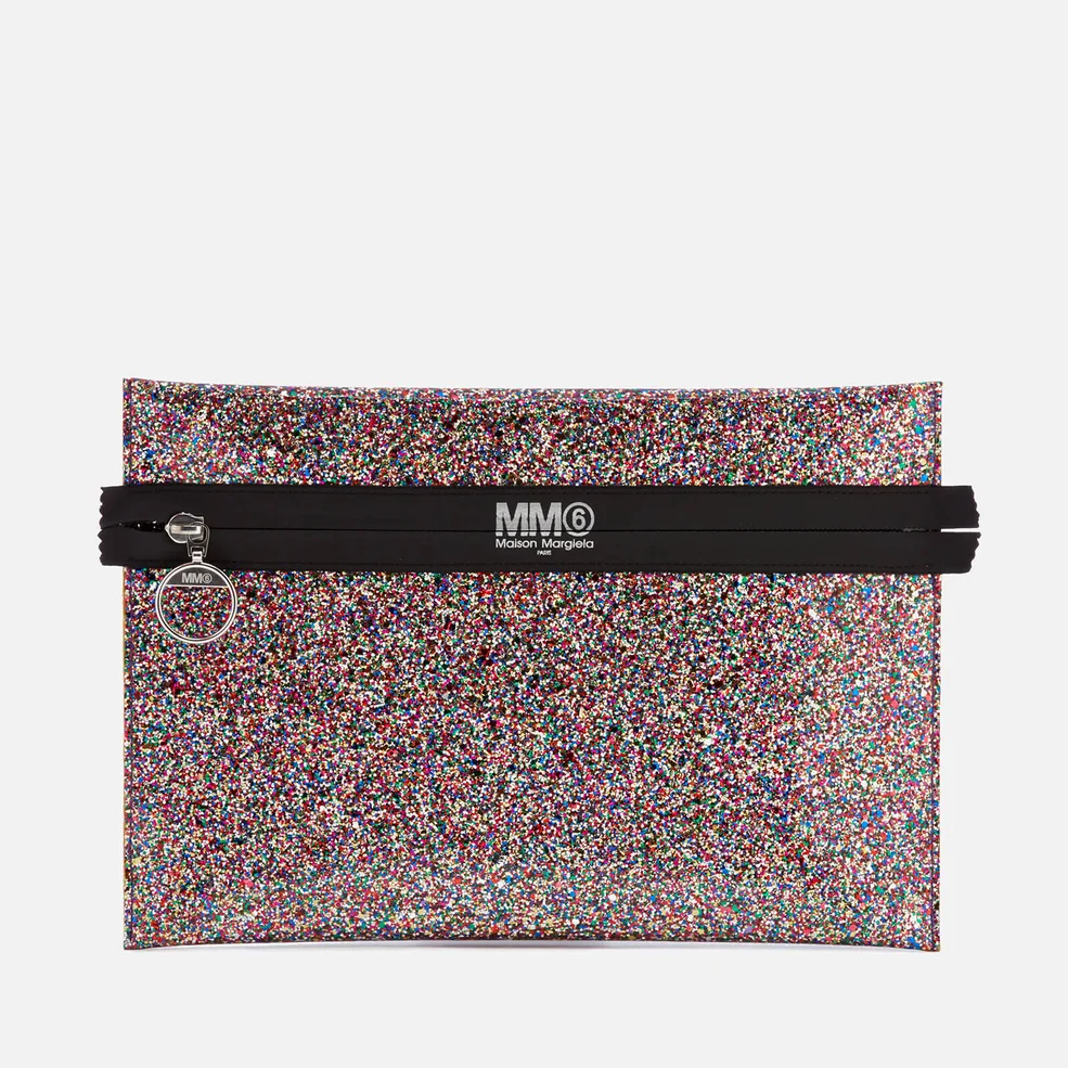 MM6 Maison Margiela Women's Glitter Clutch Bag - Multi Image 1