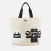 Karl Lagerfeld The Photographer Canvas Shopper Bag - Beige - Image 1