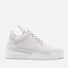 Filling Pieces Women's Ghost Perforated Suede Low Top Trainers - White - Image 1