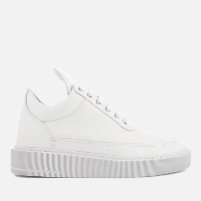 Filling Pieces Women's Dress Cup Low Top Trainers - All White