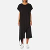 MM6 Maison Margiela Women's Asymmetric Long T-Shirt Dress - Black - Image 1