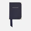 Aspinal of London Women's Passport Cover - Midnight Blue - Image 1