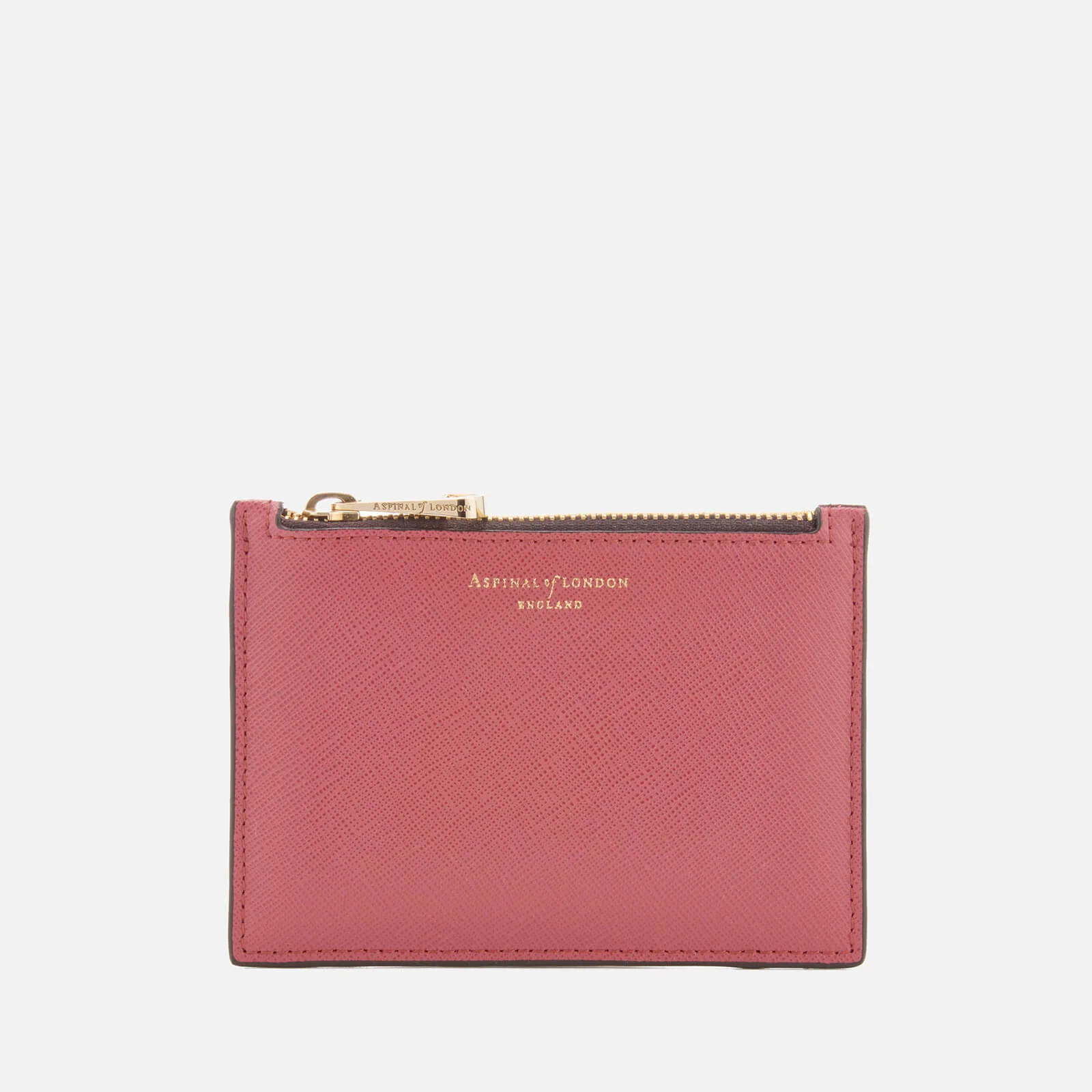 Aspinal of London Women's Essential Small Pouch Bag - Blusher/Grape Image 1