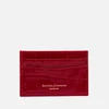 Aspinal of London Women's Slim Credit Card Case - Red - Image 1