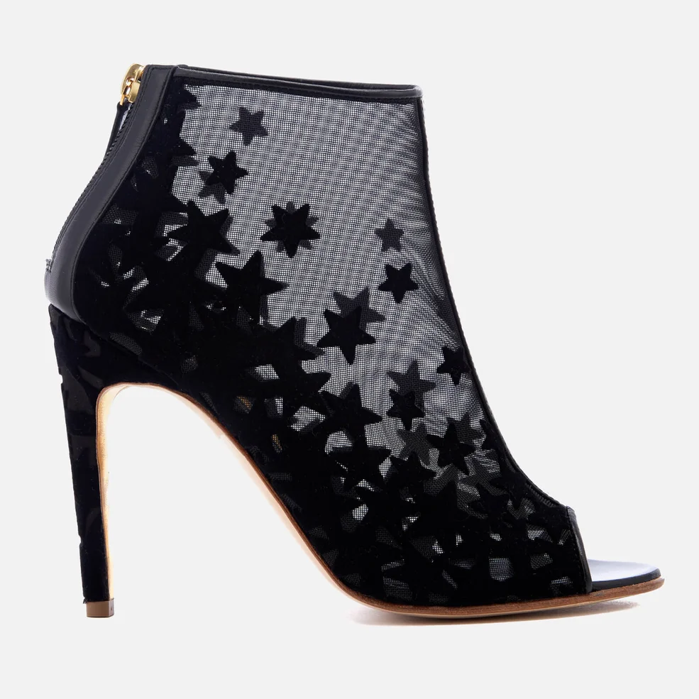 Rupert Sanderson Women's Nebula Star Mesh Heeled Shoe Boots - Black Image 1