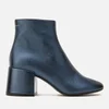 MM6 Maison Margiela Women's Heeled Ankle Boots - Blue - Image 1