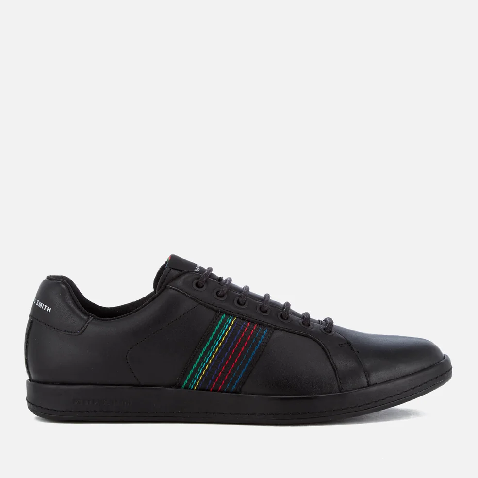 PS by Paul Smith Men's Lapin Leather Trainers - Black Image 1