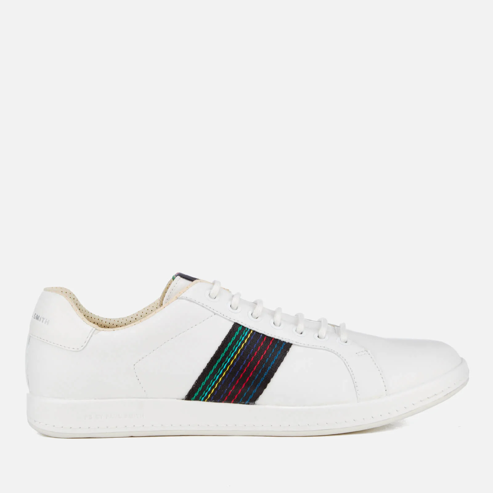 PS by Paul Smith Men's Lapin Leather Trainers - White Image 1