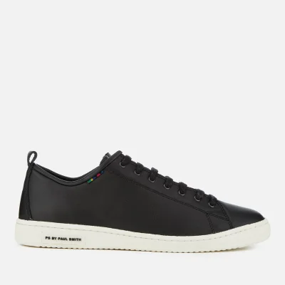 PS by Paul Smith Men's Miyata Leather Trainers - Black