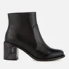 PS by Paul Smith Women's Luna Leather Heeled Ankle Boots - Black - Image 1