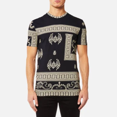Versace Collection Men's T-Shirt - Beige/Stampa
