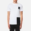 McQ Alexander McQueen Men's Colourblock Short Sleeve T-Shirt - Optic White - Image 1